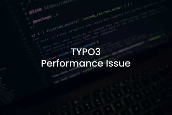 TYPO3 Performance Issue