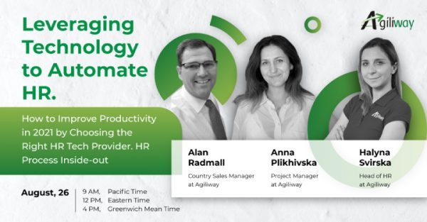 TechHR webinar by Agiliway