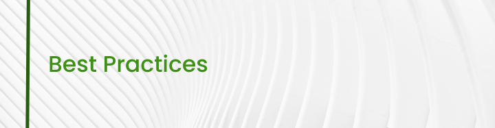Best Practices Java